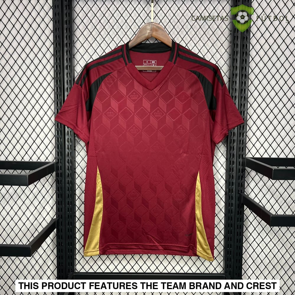Belgium 24-25 Home Eurocup 2024 Shirt Camiseta De Futbol