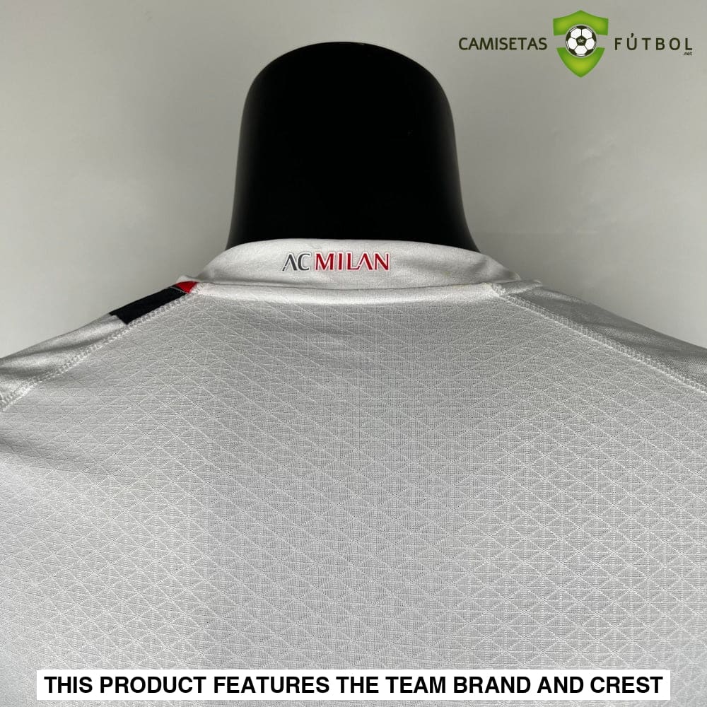 Camiseta Ac Milan 23-24 Visitante (Player Version) Parche Especial