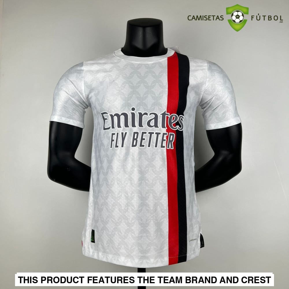 Camiseta Ac Milan 23-24 Visitante (Player Version) Parche Especial