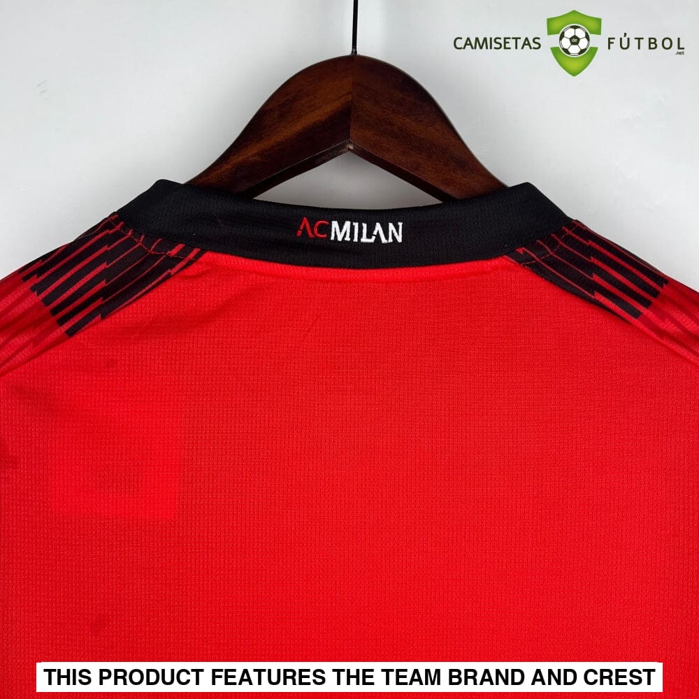 Camiseta Ac Milan 23-24 Local Parche Especial