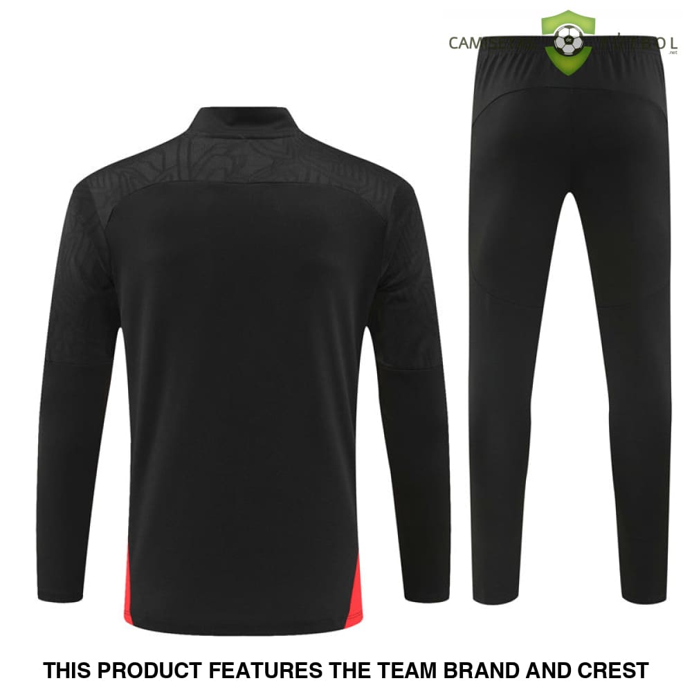 Ac Milan 24-25 Half-Zip Model 1 Tracksuit Ropa Deportiva