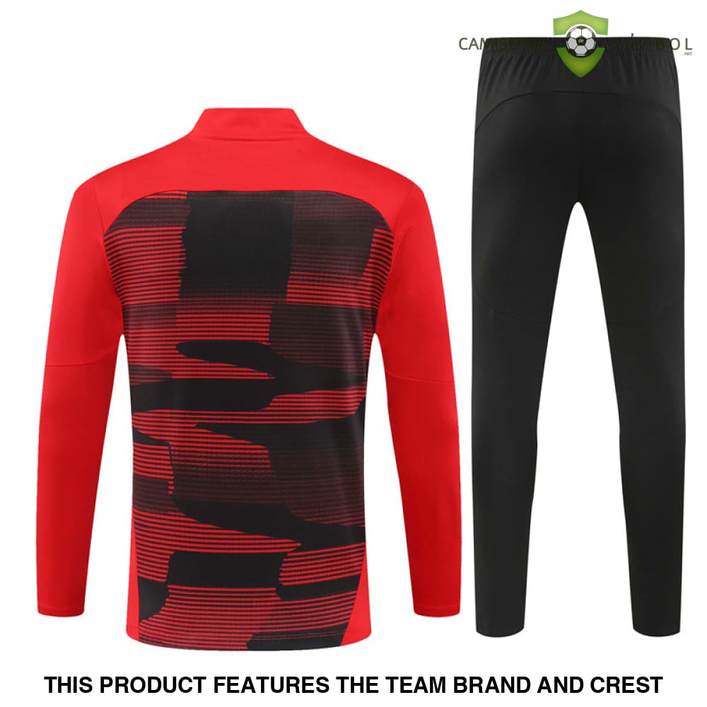 Ac Milan 24-25 Half-Zip Model 2 Tracksuit Ropa Deportiva