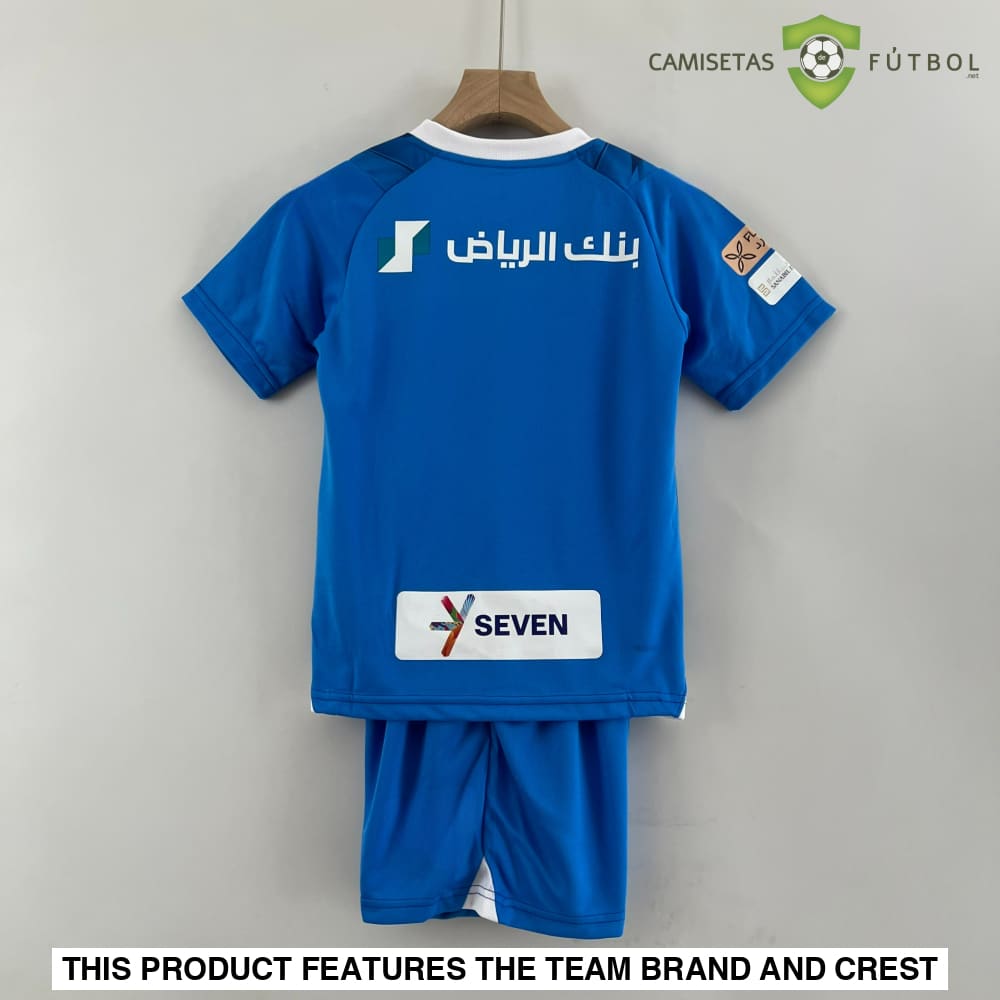 Al-Hilal 23-24 Home Children’s Kit Personalizado