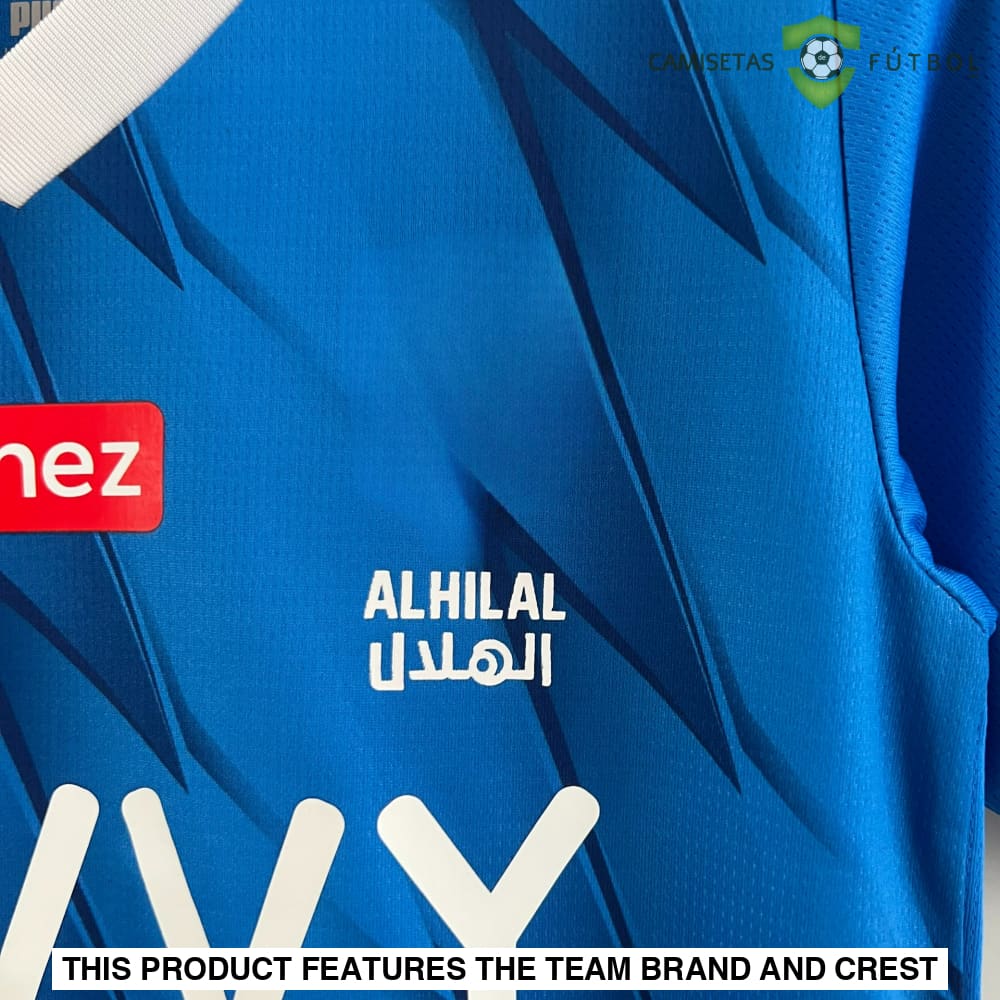 Al-Hilal 23-24 Home Children’s Kit Personalizado