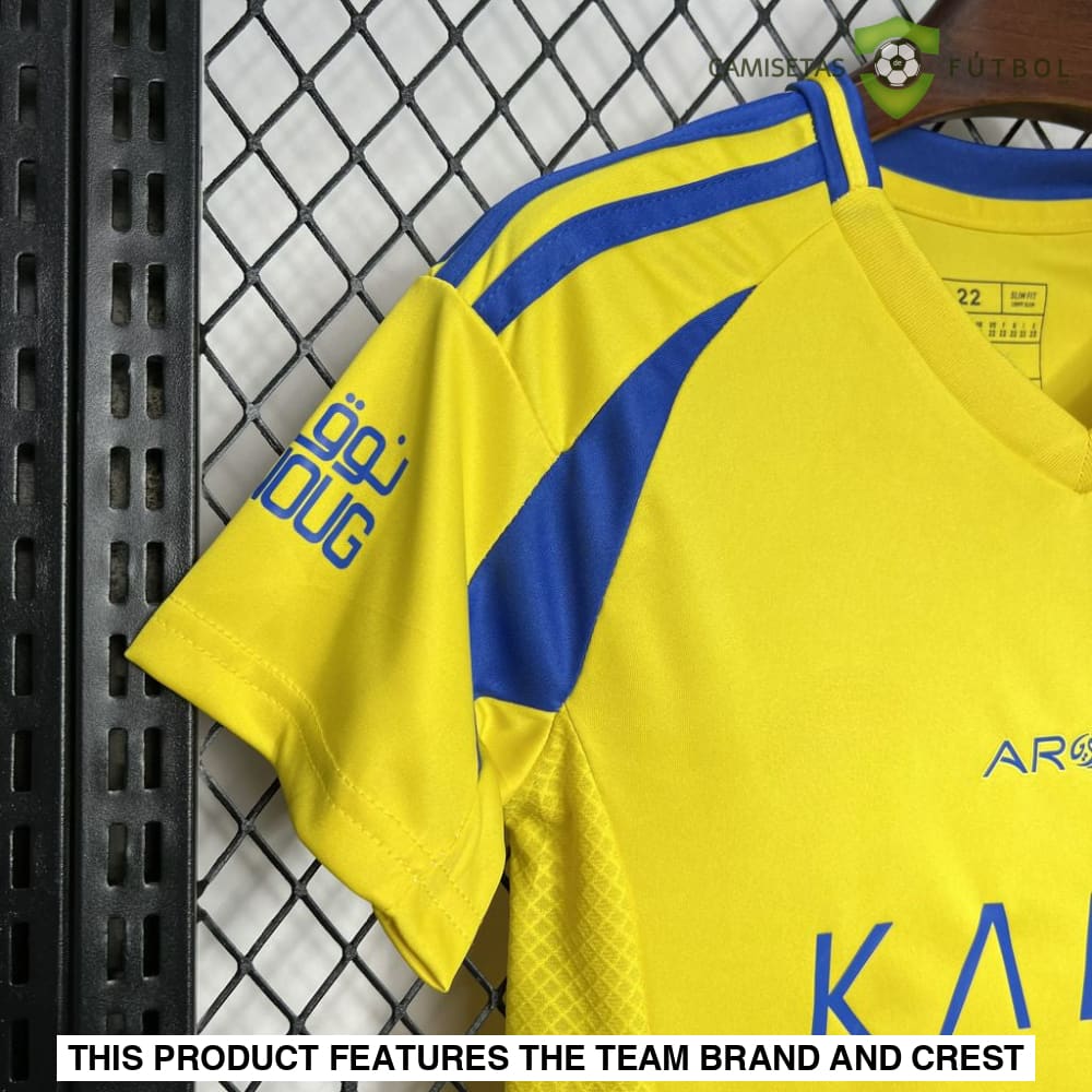 Al-Nassr 24-25 Home Children’s Kit Personalizado