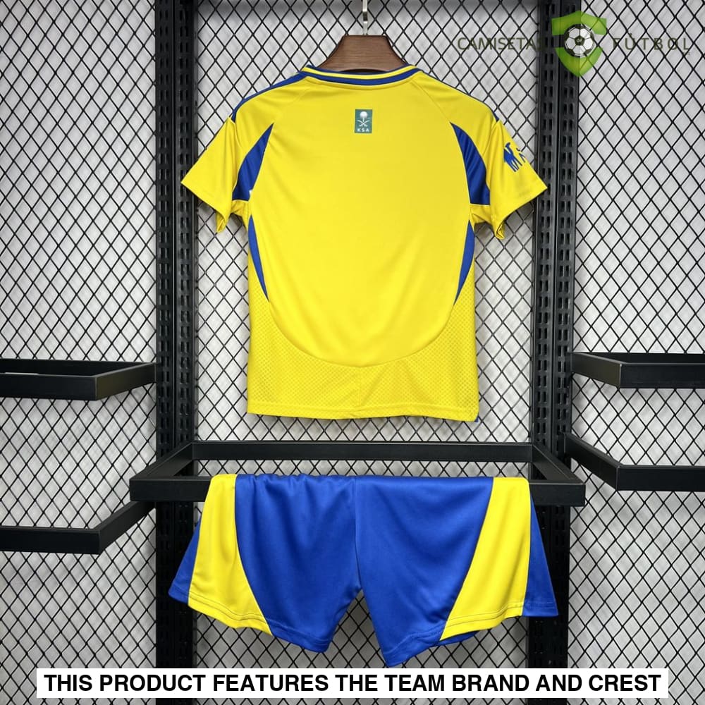 Al-Nassr 24-25 Home Children’s Kit Personalizado