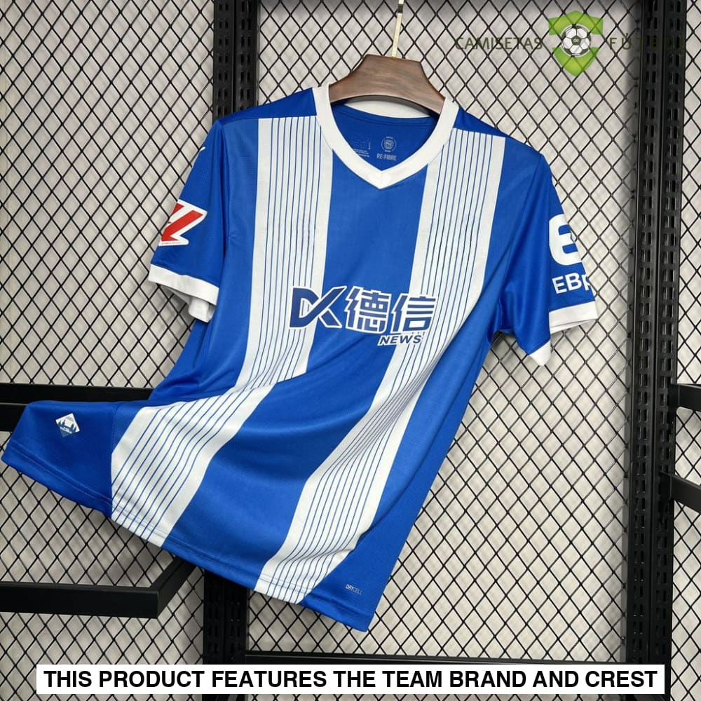 Alaves 24-25 Home Shirt Camiseta De Futbol