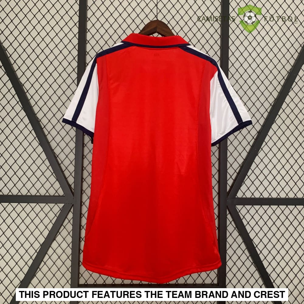 Arsenal 01-02 Home Shirt Camiseta De Futbol