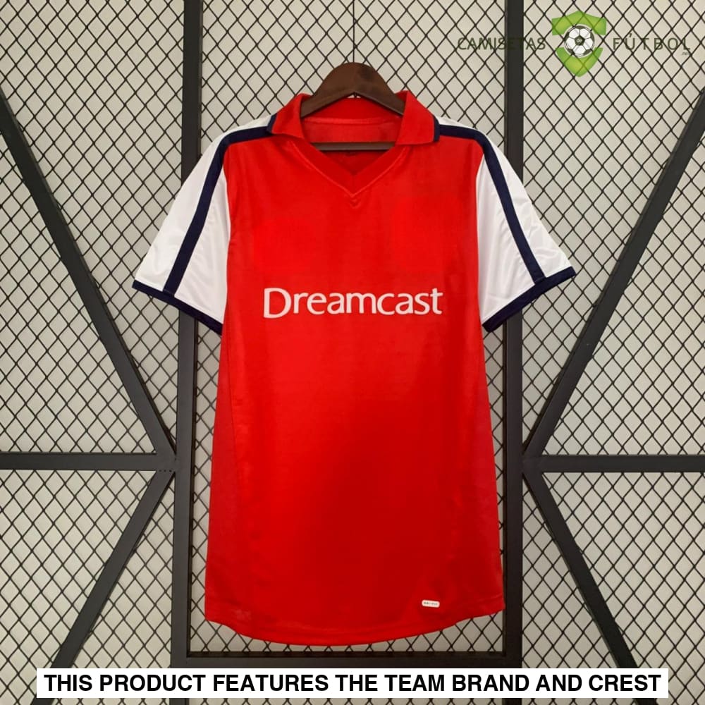 Arsenal 01-02 Home Shirt Camiseta De Futbol