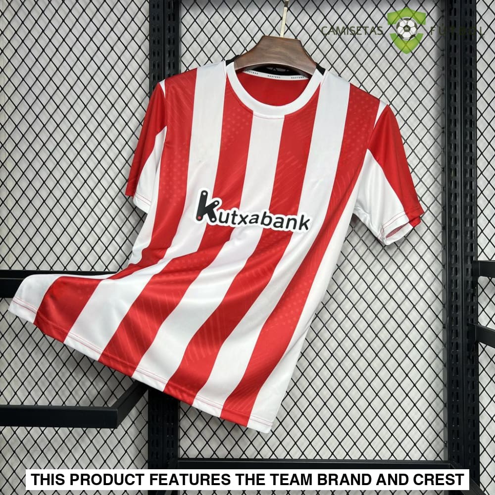 Athletic De Bilbao 24-25 Home Shirt Camiseta Futbol