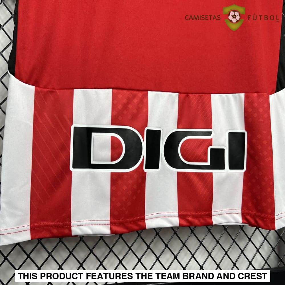 Athletic De Bilbao 24-25 Home Shirt Camiseta Futbol