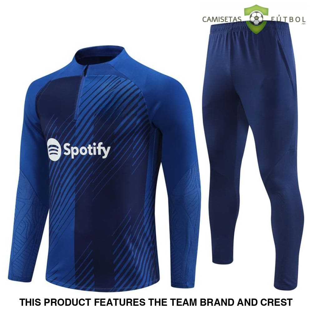 Barcelona 23 - 24 Half - Zip Model 10 Tracksuit Ropa Deportiva