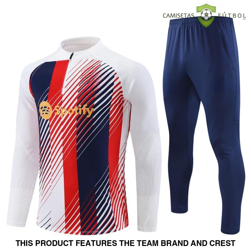 Barcelona 23 - 24 Half - Zip Model 12 Tracksuit Ropa Deportiva