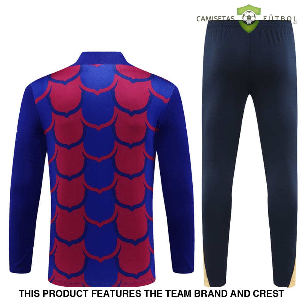 Barcelona 24-25 Half-Zip Model 3 Tracksuit Ropa Deportiva