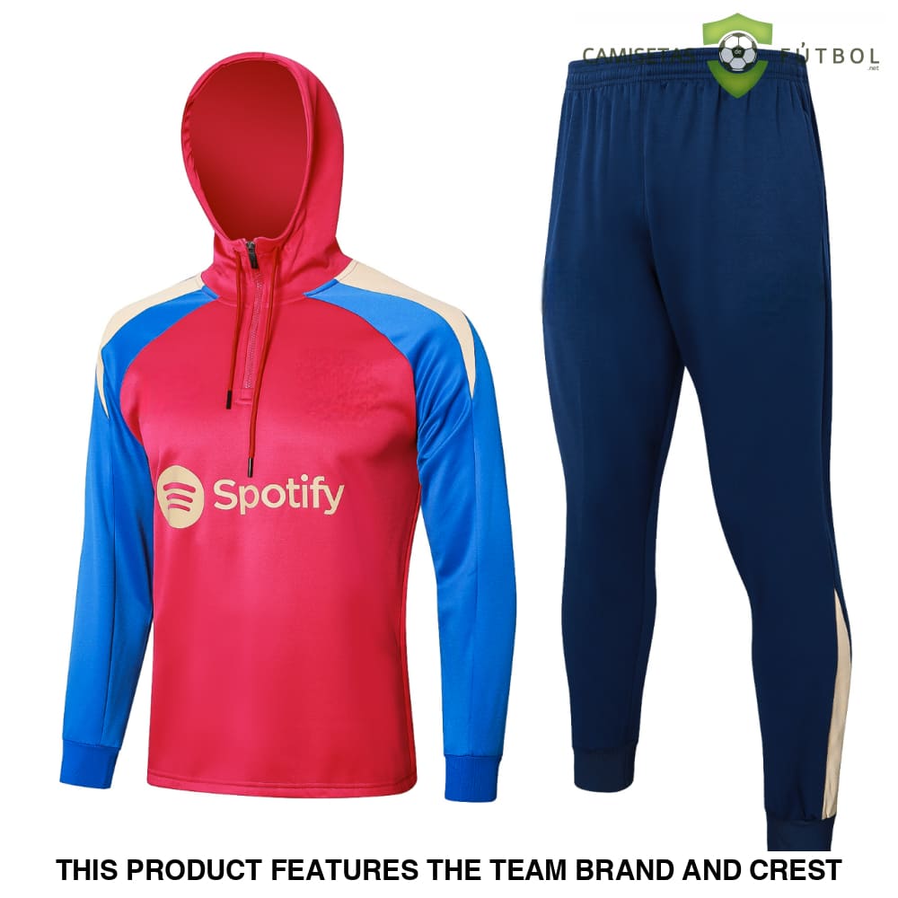 Barcelona 24-25 Half-Zip With Hood Model 6 Tracksuit Ropa Deportiva