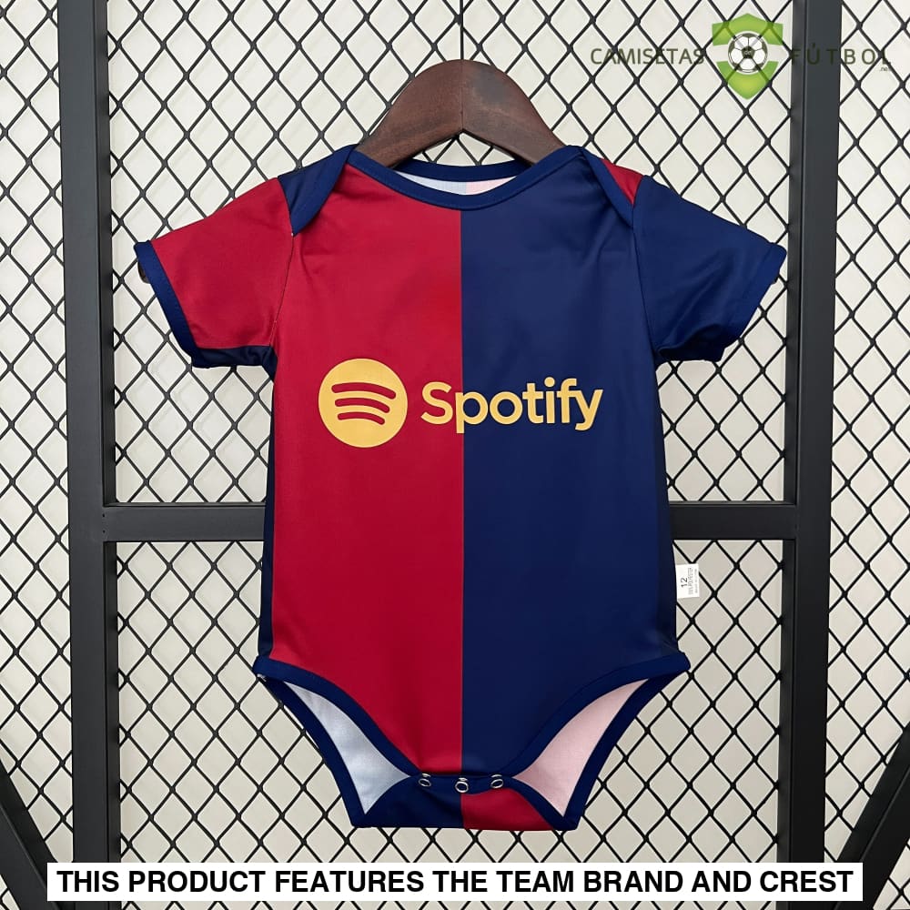 Barcelona 24-25 Home Babygrow Bodys Para Bebés