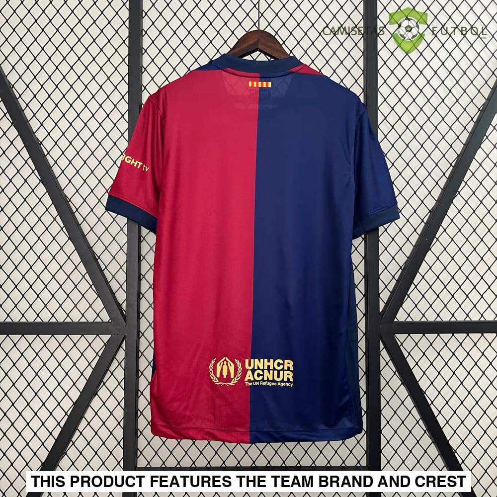 Barcelona 24-25 Home Shirt Camiseta De Futbol