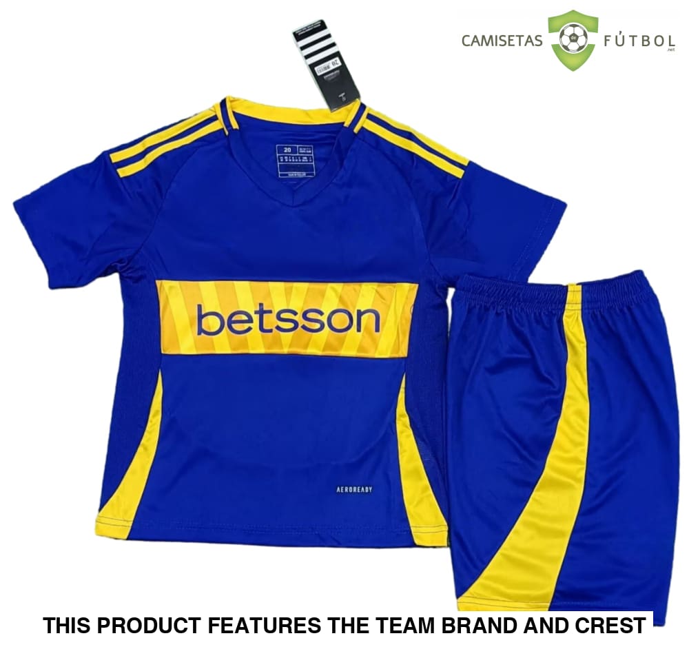 Boca Juniors 24-25 Home Children’s Kit Personalizado