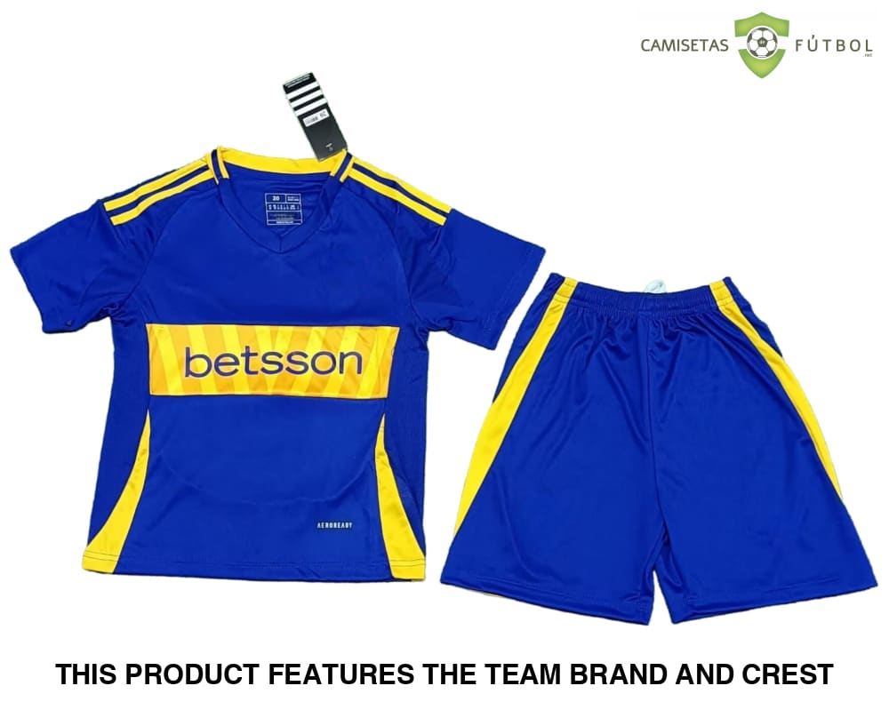 Boca Juniors 24-25 Home Children’s Kit Personalizado