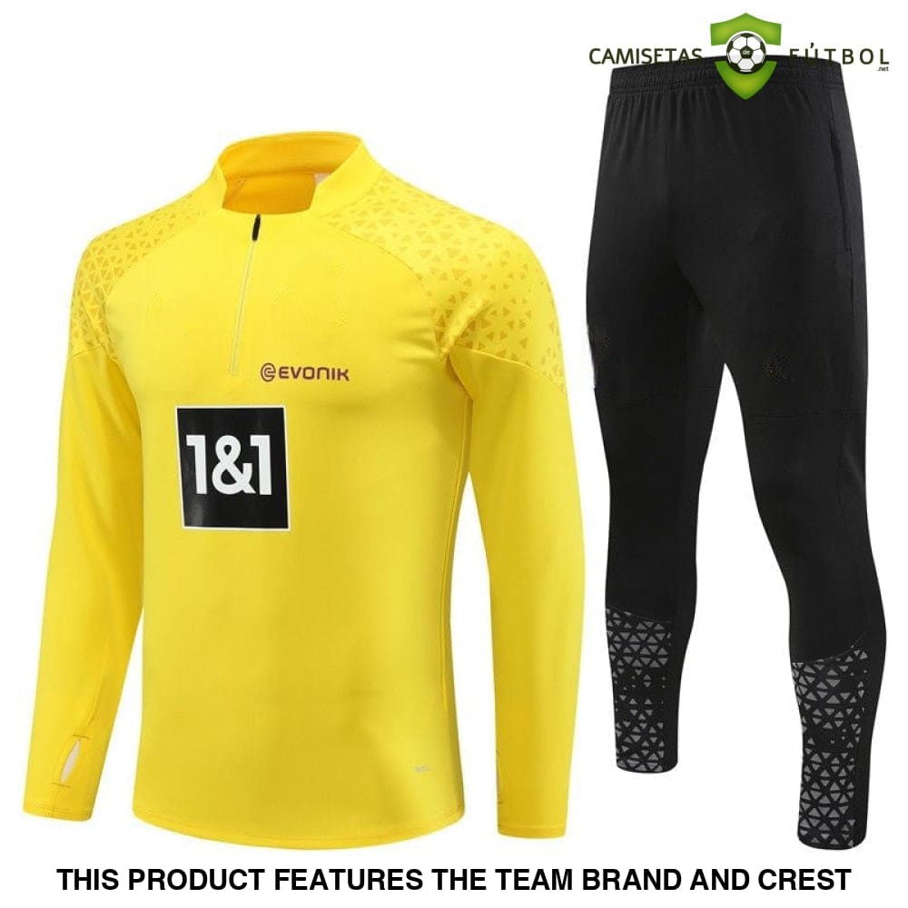 Chandal Borussia Dortmund 23-24 Media Cremallera Modelo 1 Ropa Deportiva