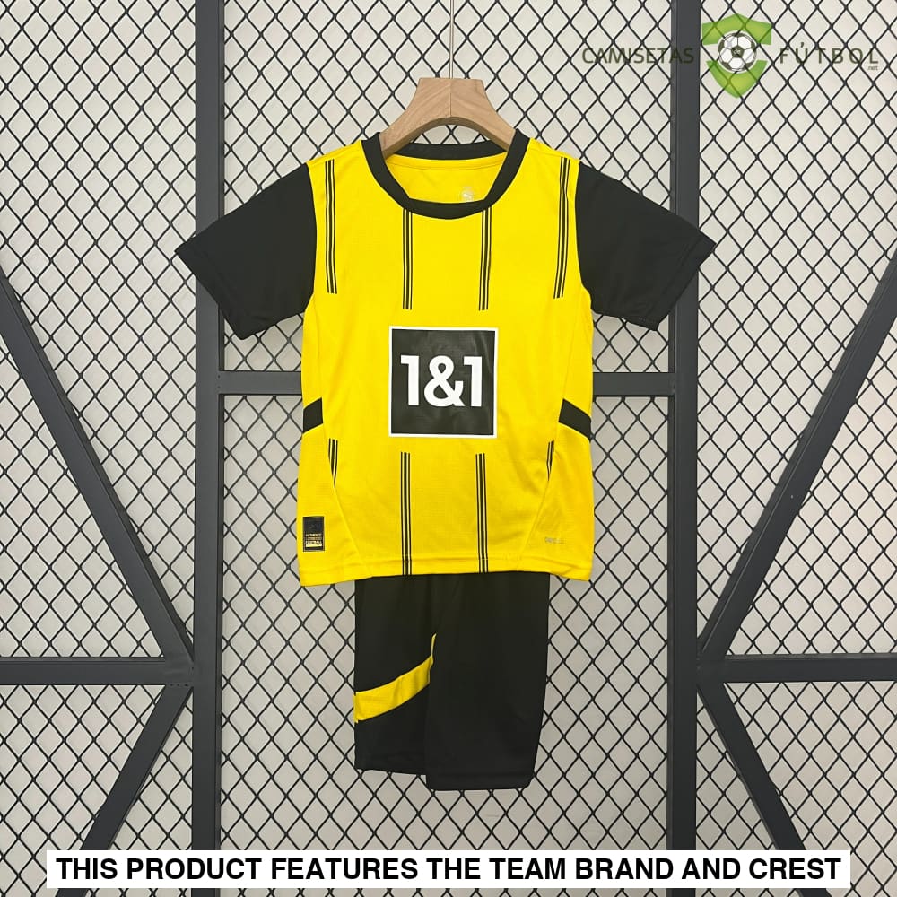 Borussia Dortmund 24-25 Home Children’s Kit Personalizado