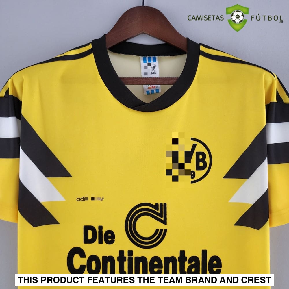 Borussia Dortmund 89-90 Home (Retro) Shirt Camiseta De Futbol