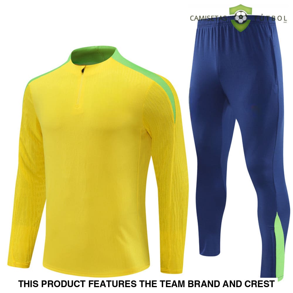 Brazil 24-25 Half-Zip Model 1 Tracksuit Ropa Deportiva