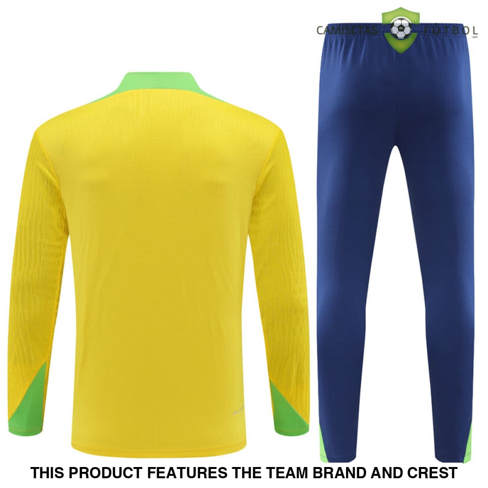 Brazil 24-25 Half-Zip Model 1 Tracksuit Ropa Deportiva