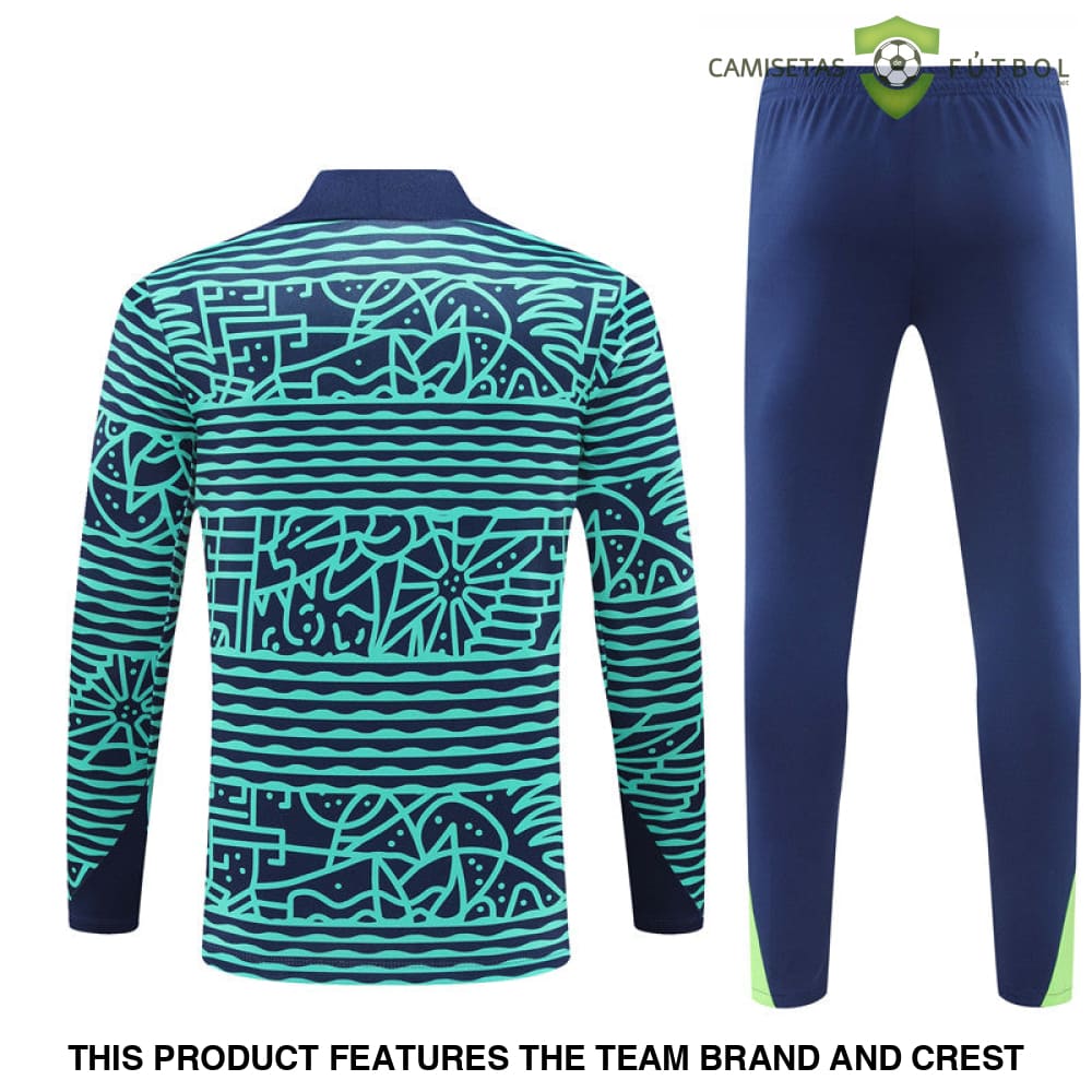 Brazil 24-25 Half-Zip Model 3 Tracksuit Ropa Deportiva