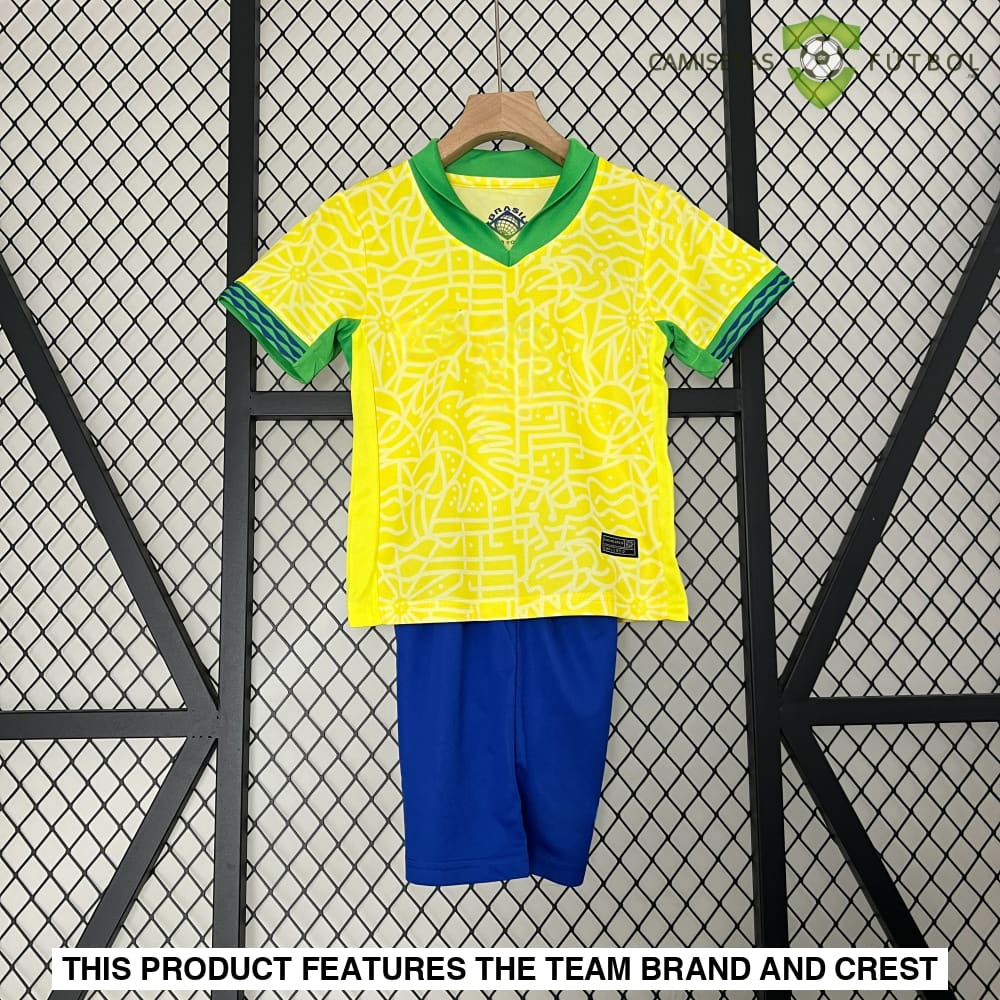 Brazil 24-25 Home Children’s Kit Personalizado