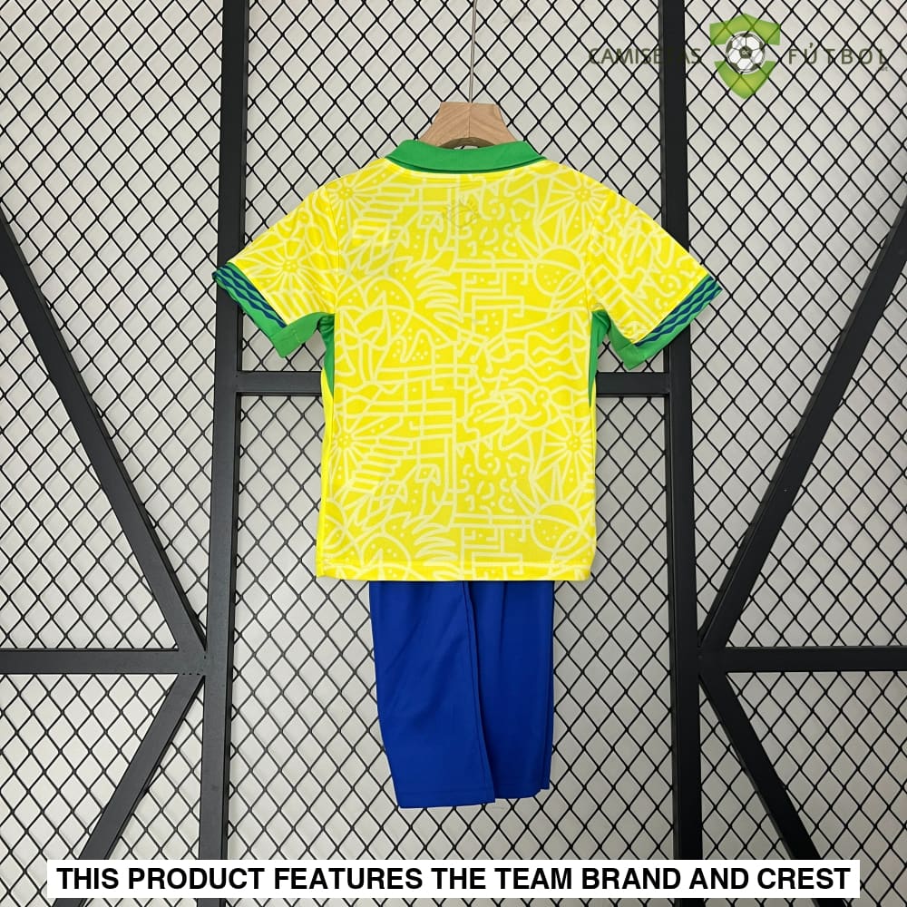 Brazil 24-25 Home Children’s Kit Personalizado