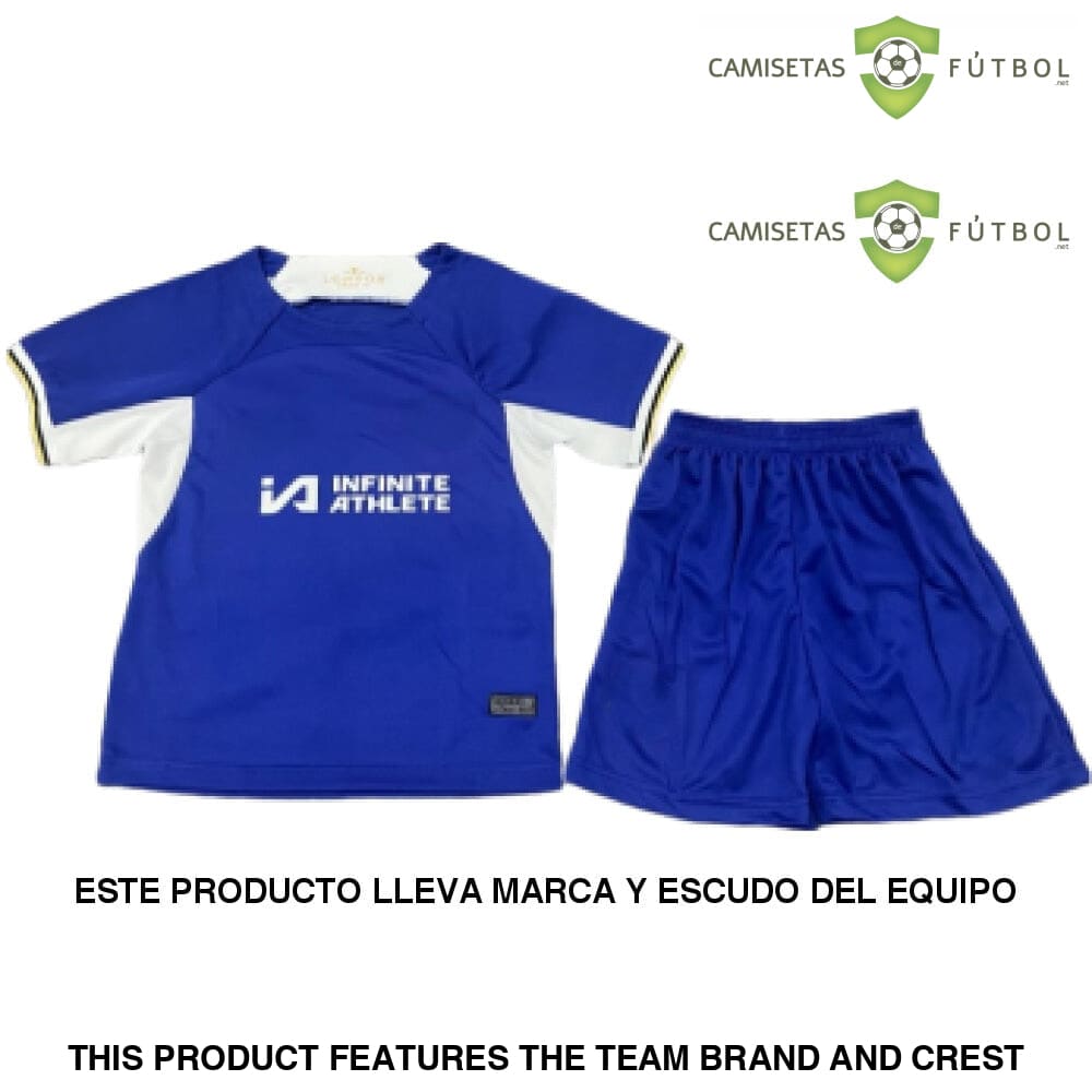 Equipación Chelsea 23-24 Local Niño Personalizado