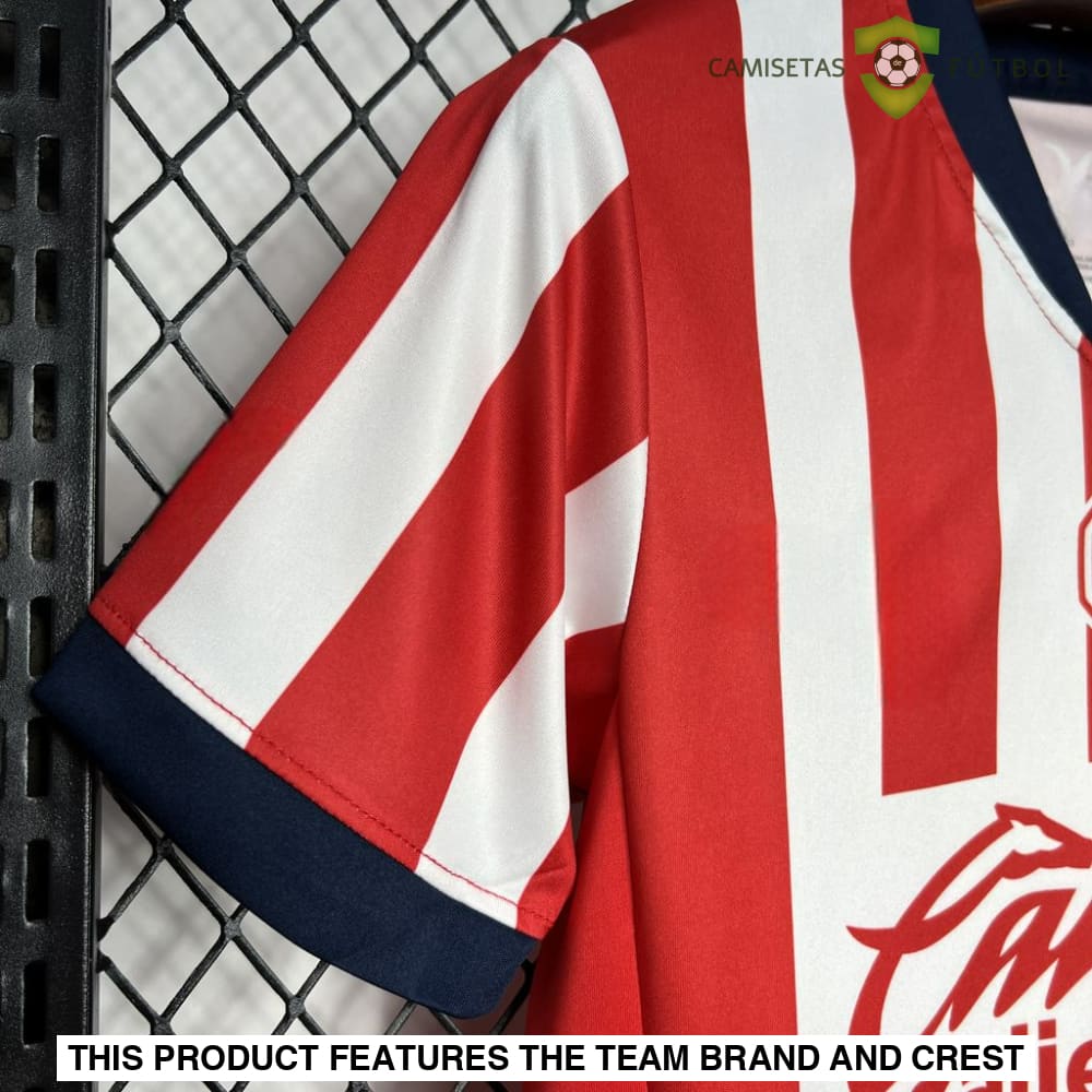 Chivas Guadalajara 24-25 Home Children’s Kit Personalizado