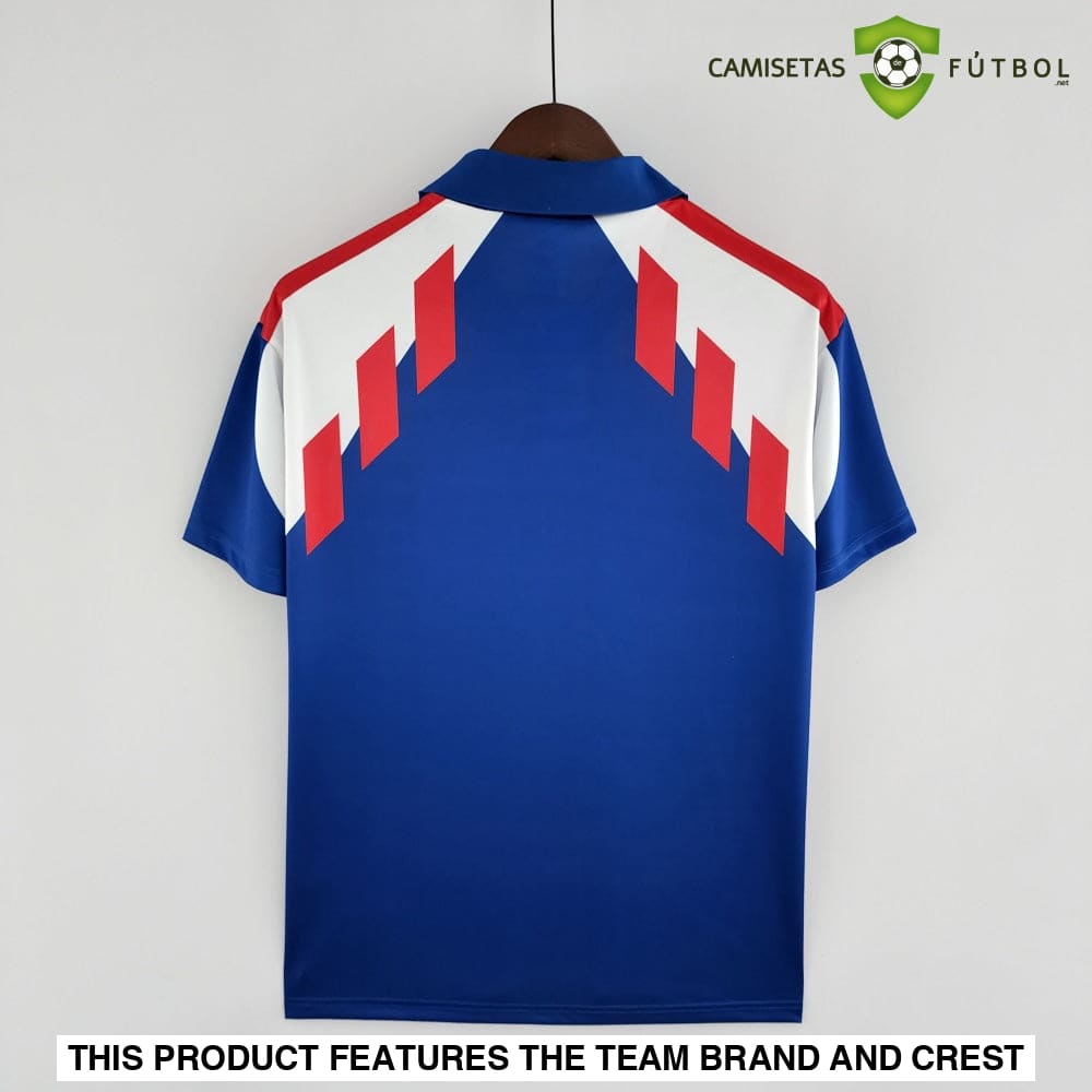 Camiseta Francia 88-90 Local (Versión Retro) Sin Personalización