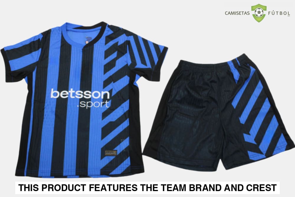 Inter Milan 24-25 Home Children’s Kit Parche Especial