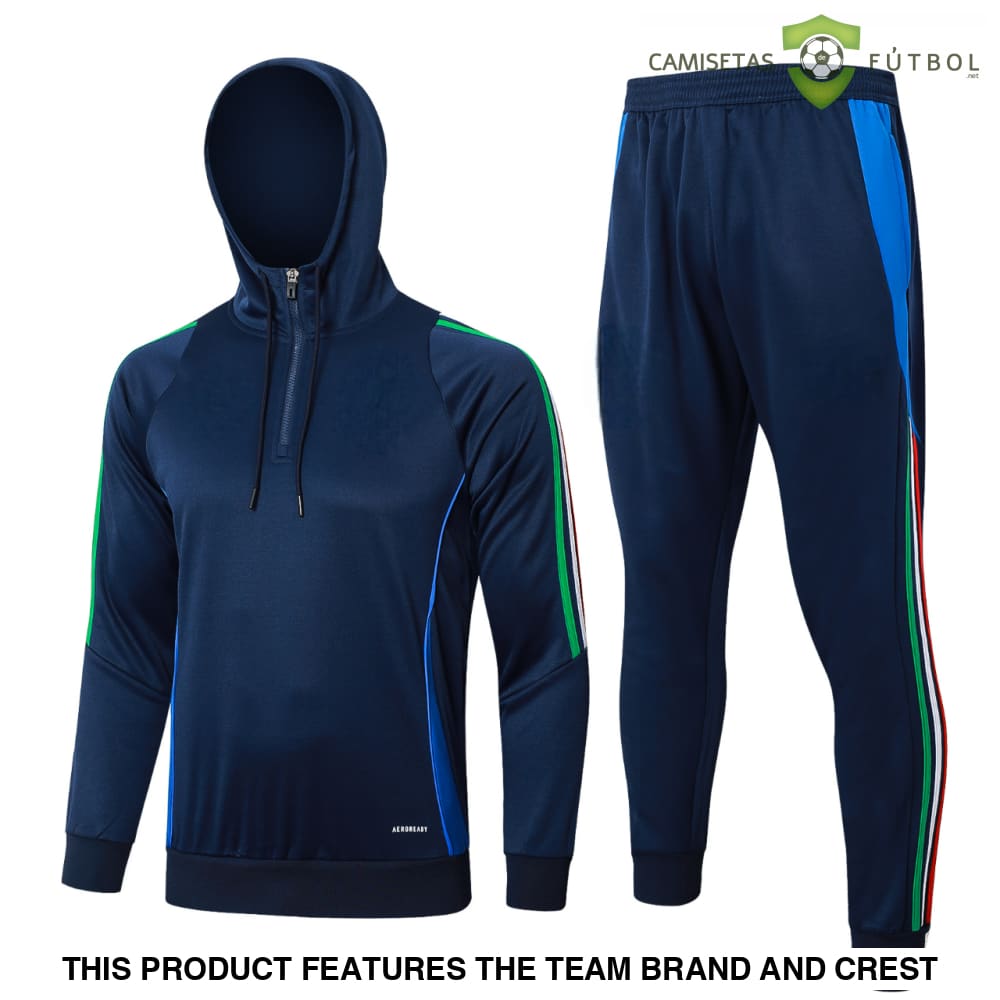 Italy 24-25 Half-Zip With Hood Model 2 Tracksuit Ropa Deportiva