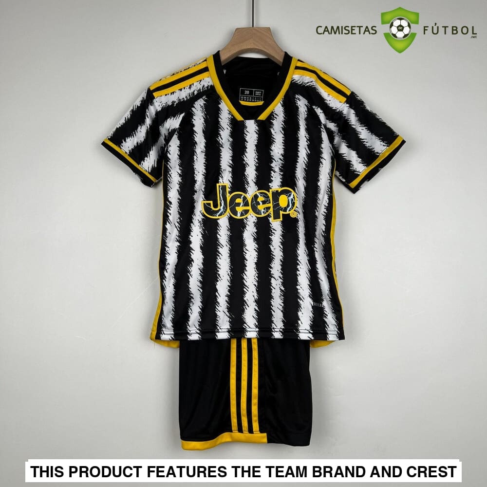 Kit Infantil Juventus 23-24 Local Personalizado