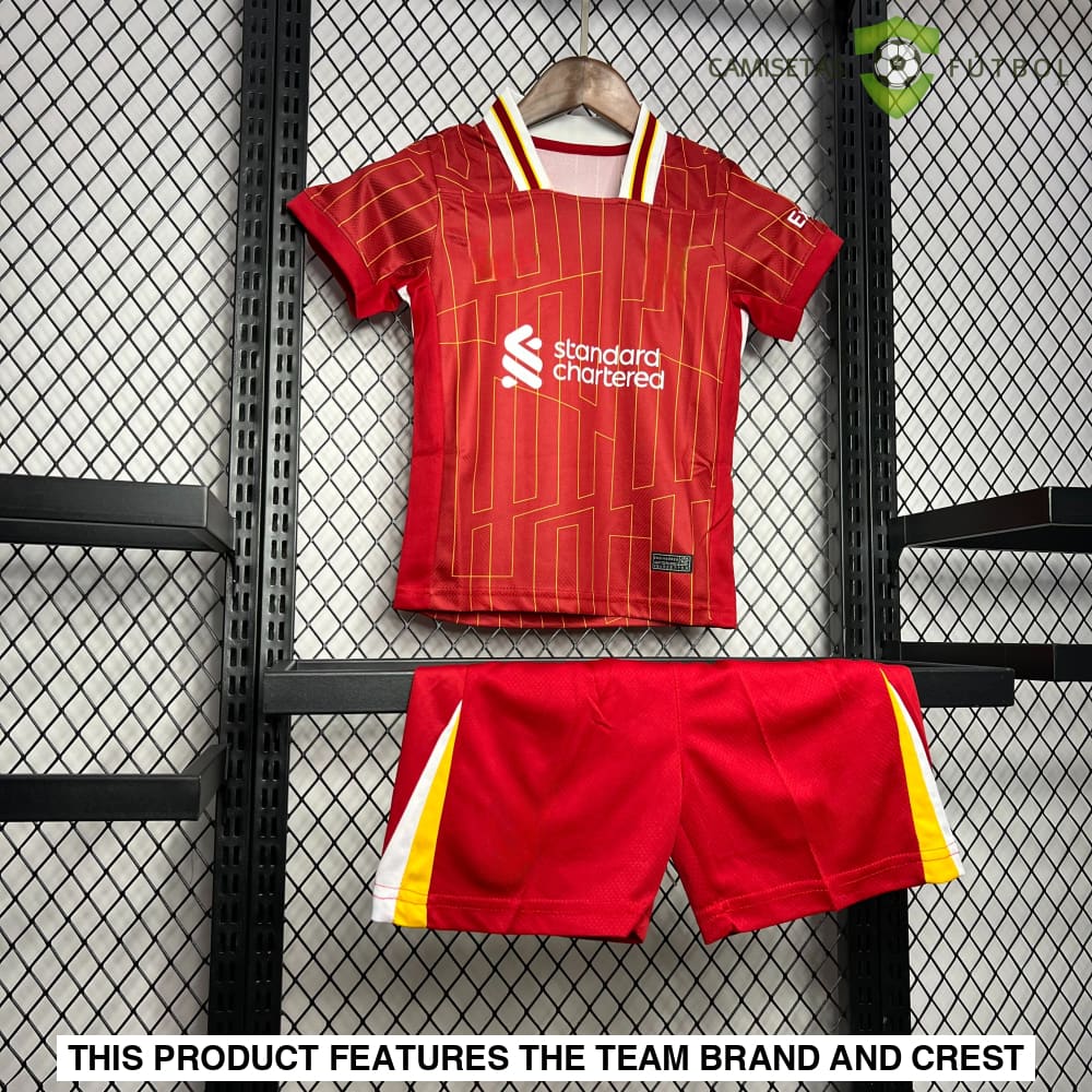 Liverpool 24-25 Home Children’s Kit Parche Especial