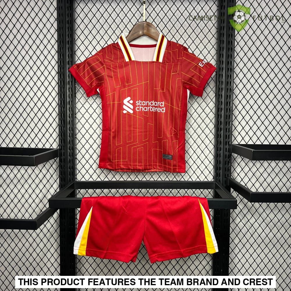 Liverpool 24-25 Home Children’s Kit Parche Especial