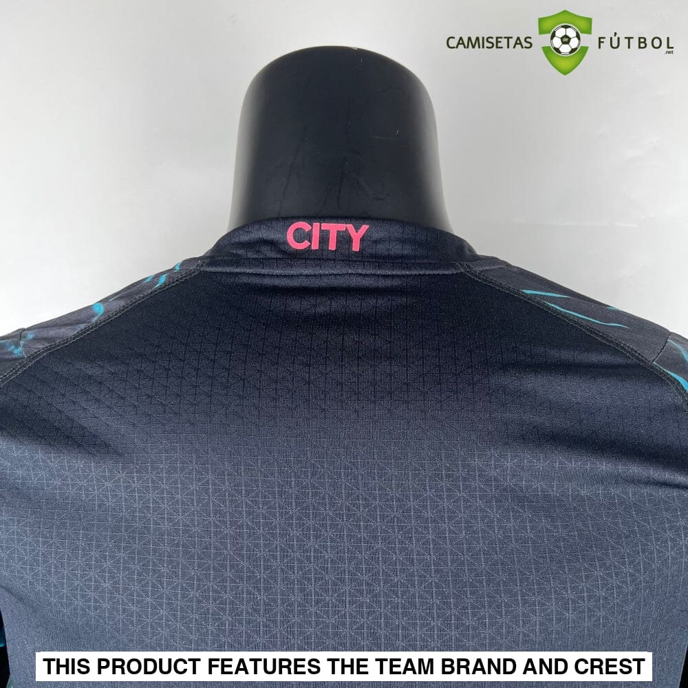 Camiseta Manchester City 23-24 3ª Equipacion (Player Version) Personalizado