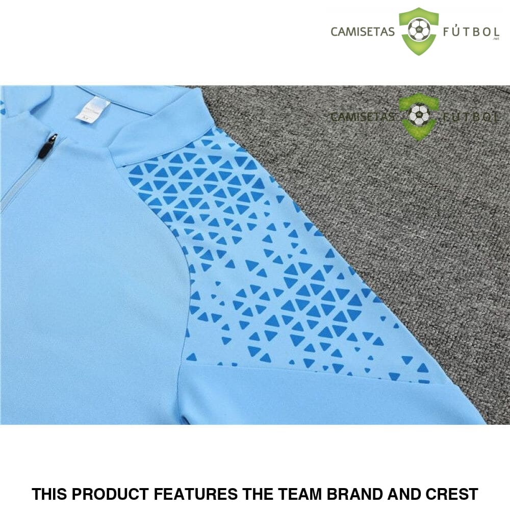 Chandal Manchester City 23-24 Media Cremallera Modelo 2 Ropa Deportiva