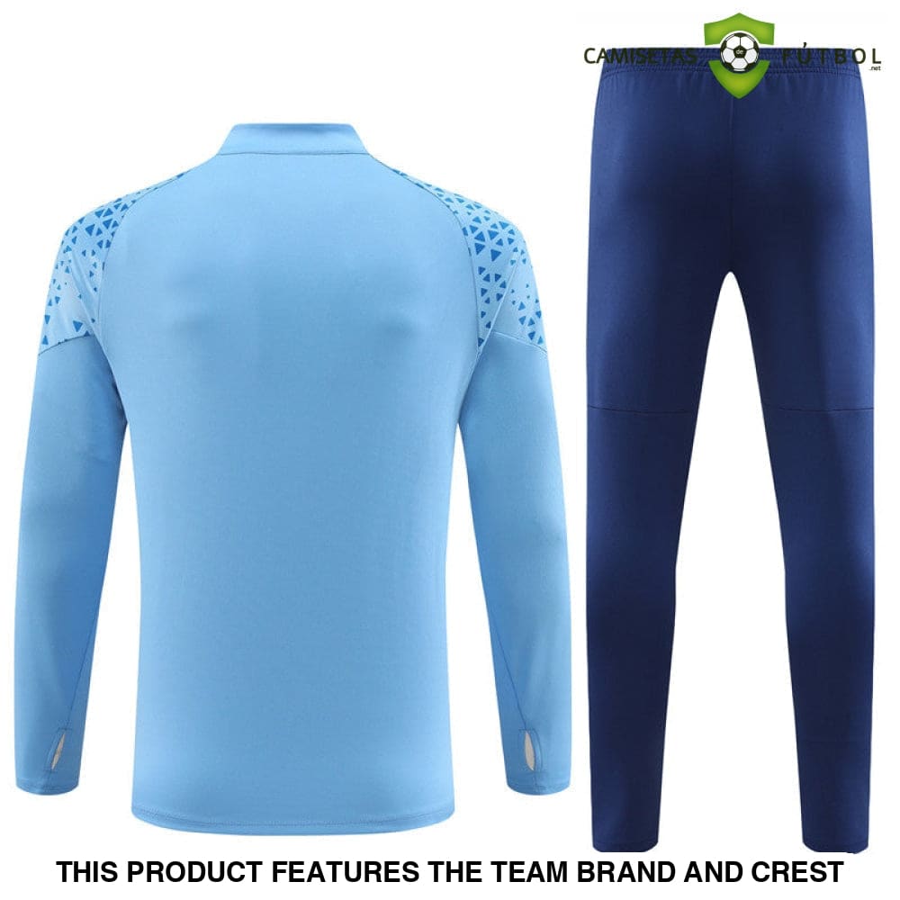 Chandal Manchester City 23-24 Media Cremallera Modelo 2 Ropa Deportiva