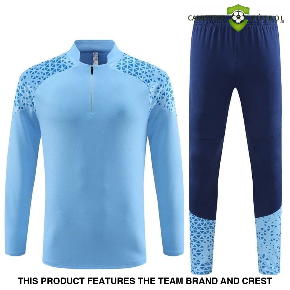 Chandal Manchester City 23-24 Media Cremallera Modelo 2 Ropa Deportiva