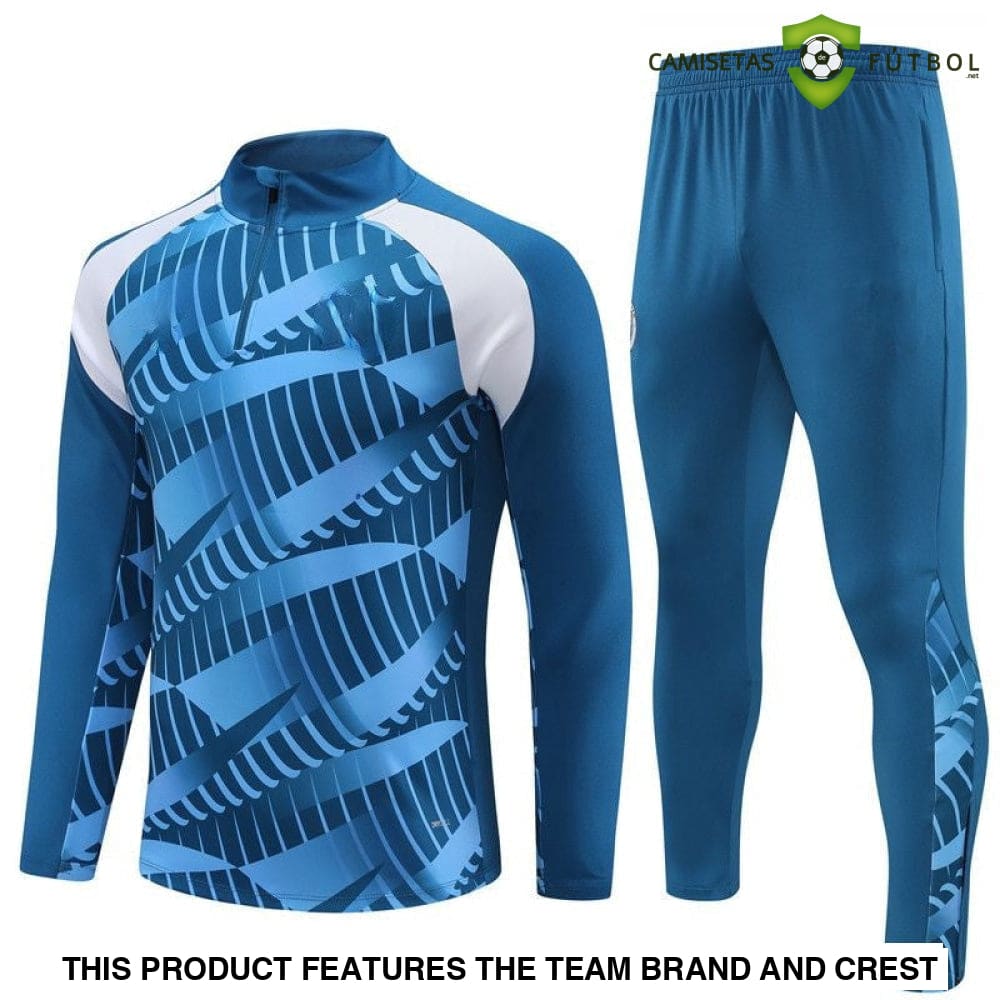 Chandal Manchester City 23-24 Media Cremallera Modelo 4 Ropa Deportiva