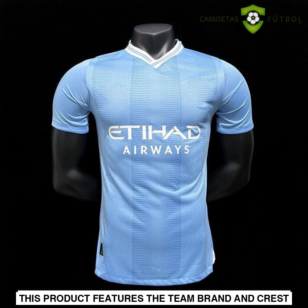 Camiseta Manchester City 23-24 Local (Player Version) Personalizado