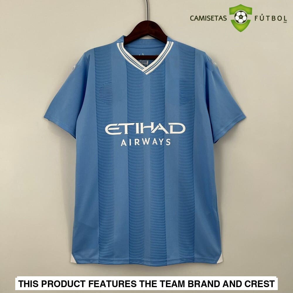 Camiseta Manchester City 23-24 Local Personalizado