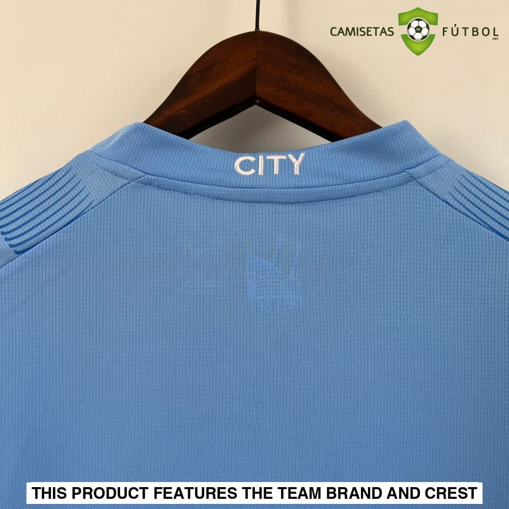 Camiseta Manchester City 23-24 Local Personalizado