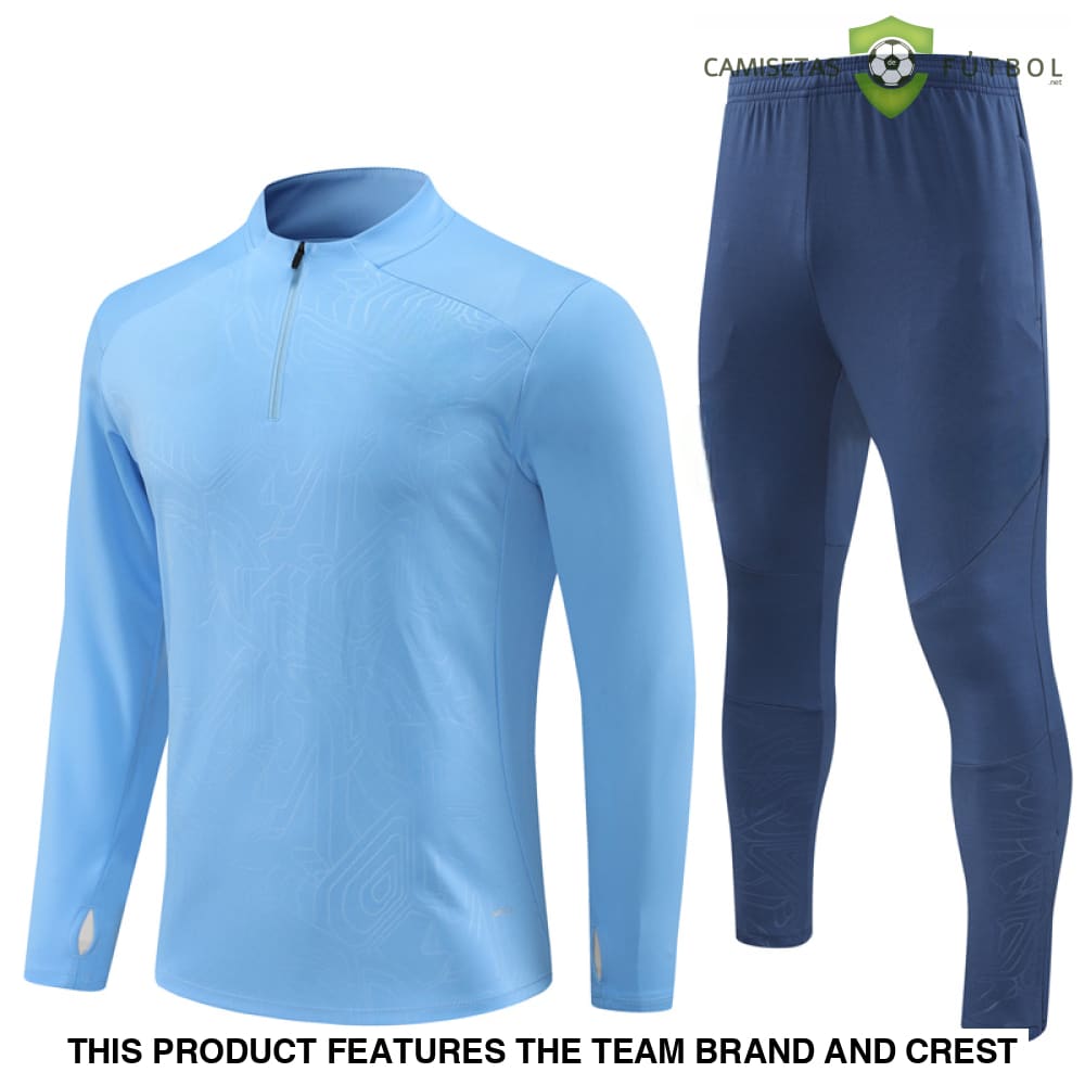 Manchester City 24-25 Half-Zip Model 1 Tracksuit Ropa Deportiva