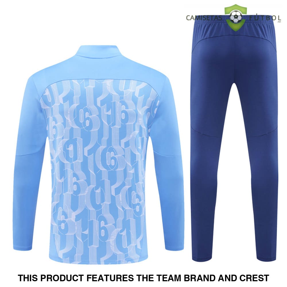 Manchester City 24-25 Half-Zip Model 2 Tracksuit Ropa Deportiva