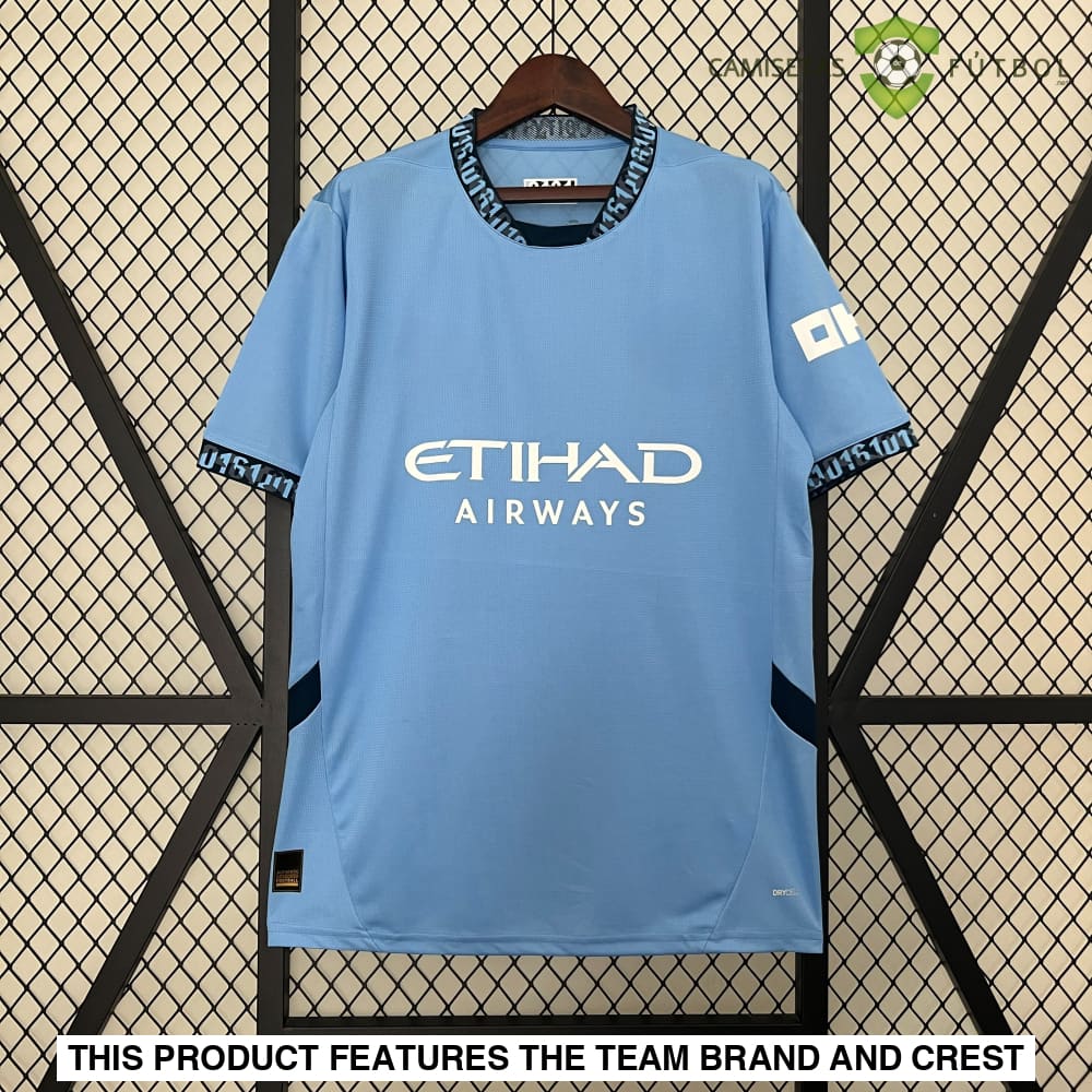 Manchester City 24-25 Home Shirt Camiseta De Futbol